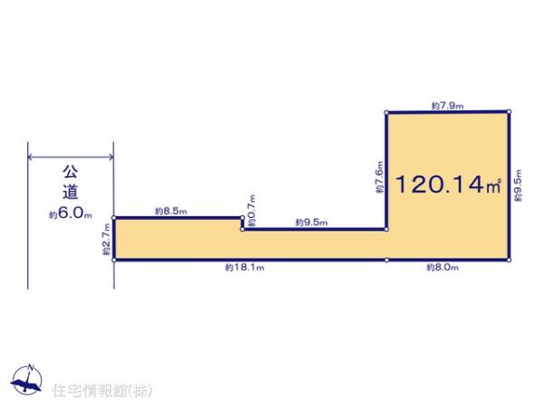 土地 神奈川県茅ヶ崎市本村３丁目6809-362 JR東海道本線(東京〜熱海)茅ヶ崎駅 2,580万円