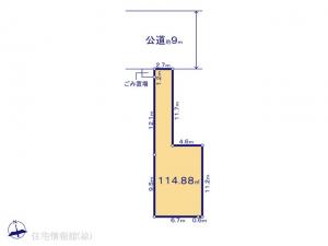 土地 千葉県松戸市新松戸６丁目304 千代田常磐線新松戸駅 32900000