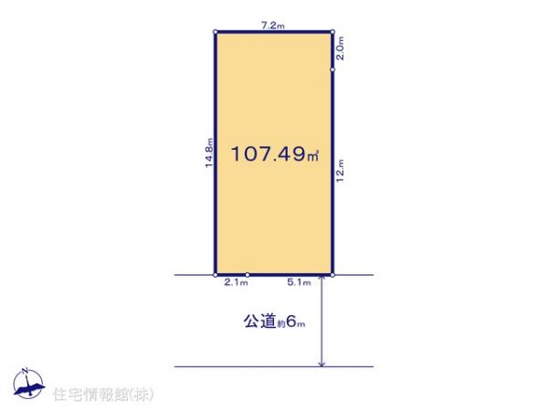 土地 千葉県松戸市新松戸６丁目304 千代田常磐線新松戸駅 3,690万円