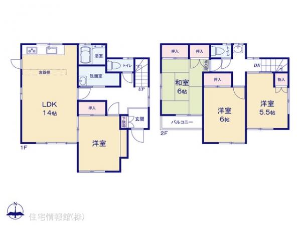 中古戸建 千葉県松戸市大金平５丁目447-11 総武流山電鉄線小金城趾駅 3,049万円