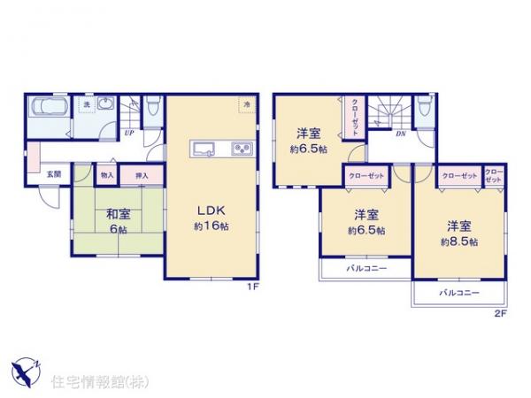 中古戸建 千葉県鎌ケ谷市南鎌ケ谷４丁目7-33 東武野田線馬込沢駅 2,499万円