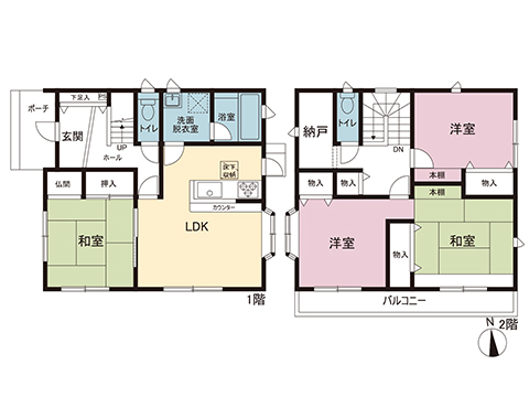 中古戸建 足柄上郡山北町向原 JR御殿場線東山北駅 1,200万円