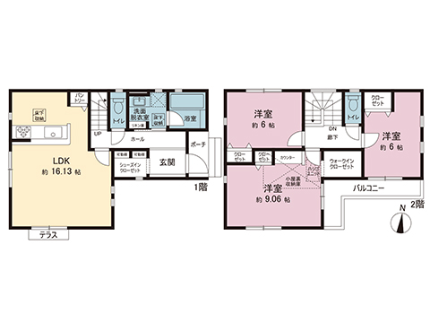新築戸建 高座郡寒川町一之宮３丁目 JR相模線寒川駅 3,580万円