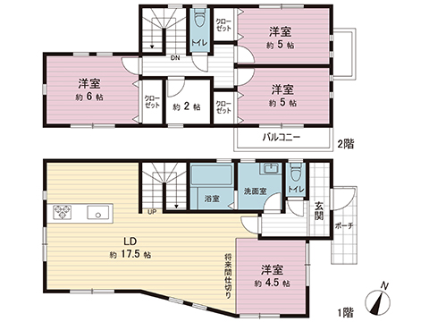 中古戸建 綾瀬市深谷中７丁目 小田急江ノ島線長後駅 3,280万円