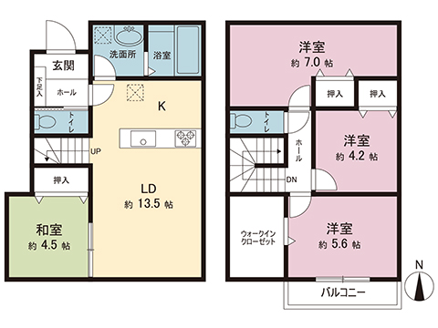 中古戸建 足柄上郡大井町金子 JR御殿場線上大井駅 2,180万円