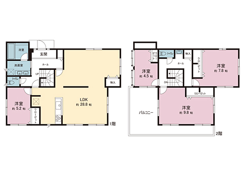 中古戸建 横浜市栄区中野町 JR根岸線本郷台駅 4,499万円