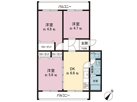 中古マンション さいたま市見沼区東大宮３丁目 JR東北本線 (宇都宮線）東大宮駅 980万円