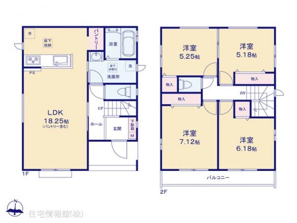 新築戸建 埼玉県八潮市緑町２丁目19-19 つくばエクスプレス八潮駅 4,590万円