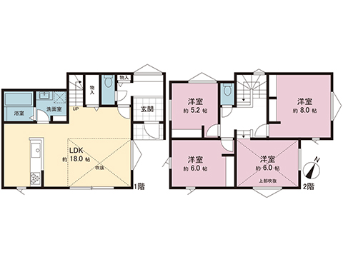 新築戸建 海老名市下今泉４丁目 JR相模線入谷駅 4,080万円