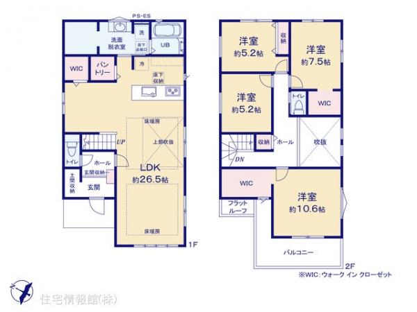 新築戸建 神奈川県横浜市都筑区東山田１丁目20-5 横浜市営地下鉄グリーンライン北山田駅 9,599万円