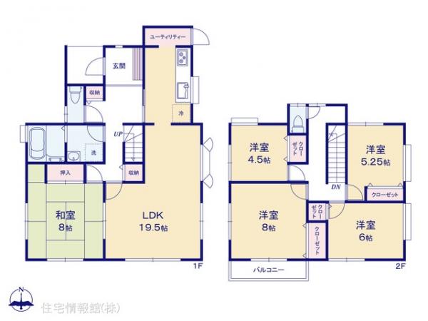 中古戸建 千葉県印西市木下東４丁目17-7 JR成田線木下駅 2,299万円