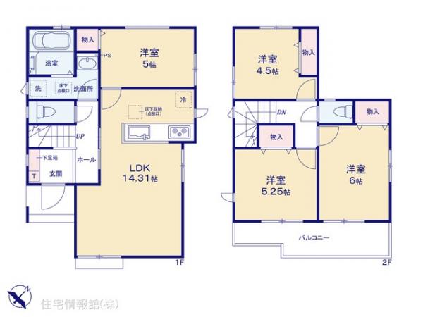 新築戸建 埼玉県新座市大和田５丁目7-1 JR武蔵野線新座駅 3,790万円