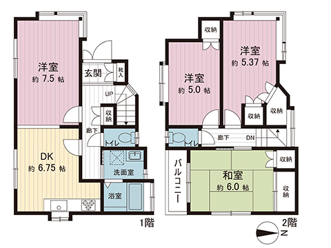 中古戸建 横浜市金沢区六浦東３丁目 京急本線追浜駅 2,680万円