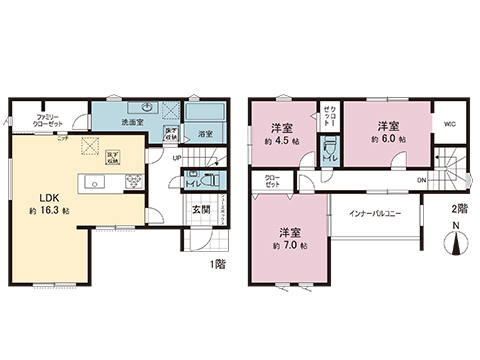 新築戸建 相模原市緑区原宿南１丁目 京王相模原線橋本駅 4,980万円