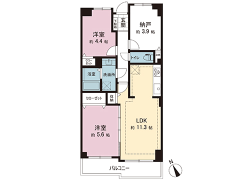 中古マンション 神奈川県座間市相武台１丁目 小田急線相武台前駅 2,490万円