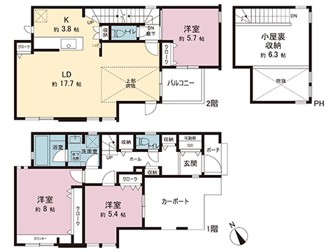 中古戸建 相模原市中央区氷川町 JR横浜線相模原駅 5,780万円