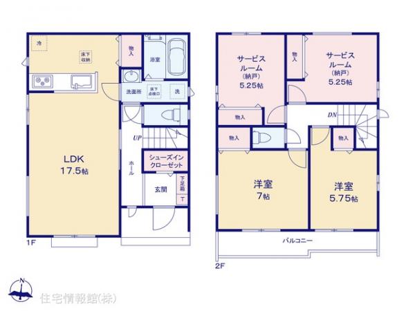 新築戸建 千葉県松戸市幸田４丁目 千代田常磐線北小金駅 3,690万円