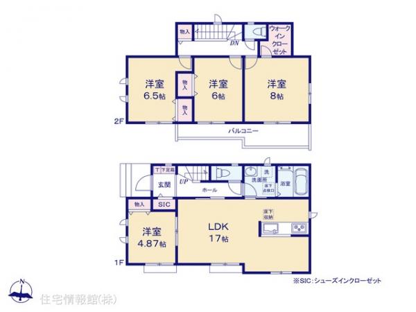 新築戸建 千葉県松戸市幸田４丁目 千代田常磐線北小金駅 4,390万円