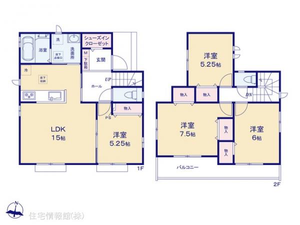 新築戸建 埼玉県草加市谷塚仲町184 東武伊勢崎線谷塚駅 4,390万円