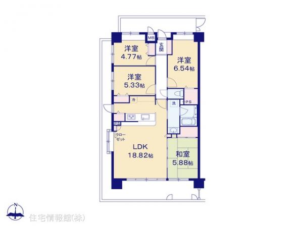 中古マンション 神奈川県相模原市中央区淵野辺２丁目16-30 JR横浜線淵野辺駅 3,780万円