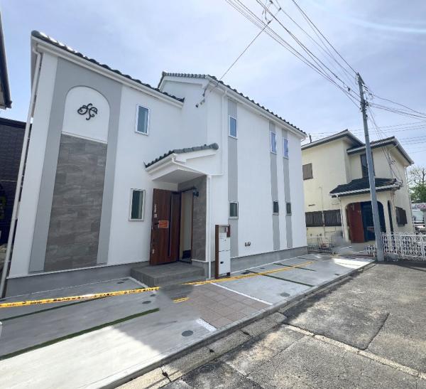 横浜市戸塚区深谷町 戸建 前面道路含む現地写真