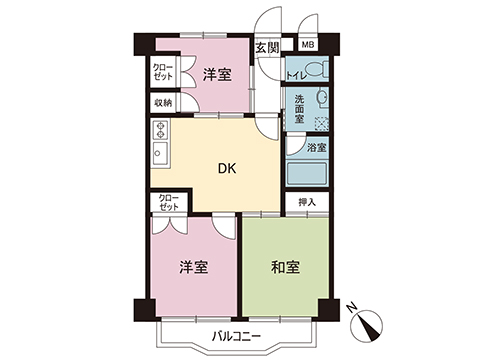 中古マンション 相模原市緑区橋本３丁目 JR横浜線橋本駅 2,480万円