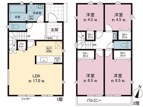 新築戸建 柏市酒井根５丁目 東武野田線新柏駅 3,380万円