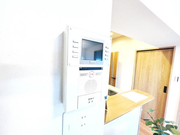 ライオンズマンション橋本第５ TVモニター付きインターフォン