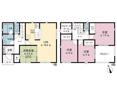 新築戸建 千葉市若葉区小倉町 千葉都市モノレール小倉台駅 2,988万円