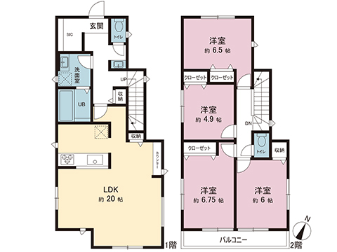 新築戸建 綾瀬市早川 相鉄本線海老名駅 3,580万円