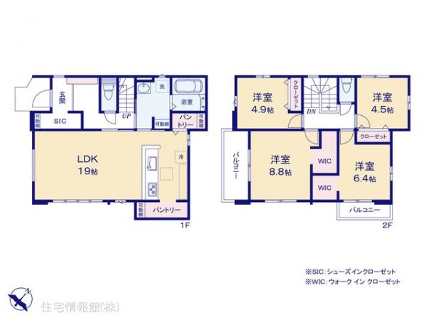 新築戸建 千葉県船橋市大穴北２丁目252-47 京成松戸線三咲駅 3,398万円