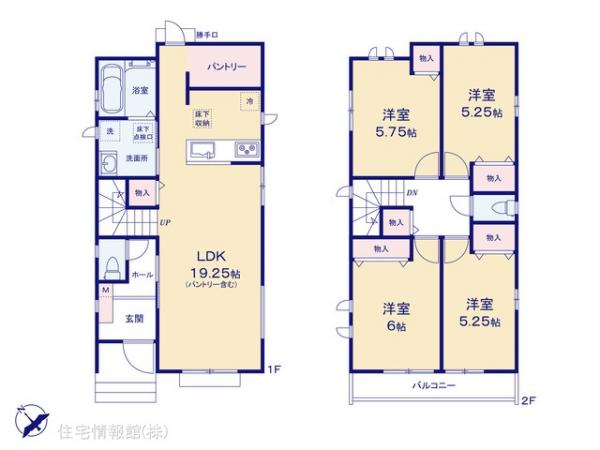 新築戸建 東京都昭島市田中町２丁目24 JR青梅線昭島駅 4,490万円