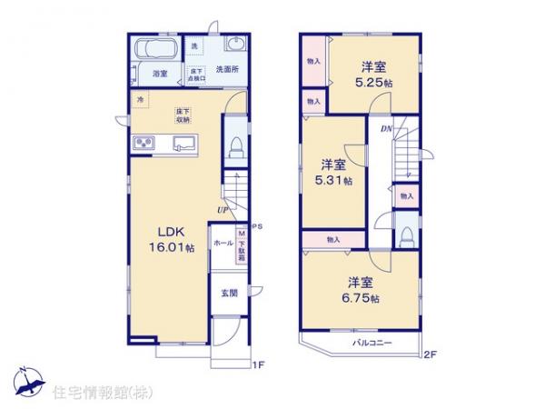 新築戸建 千葉県市川市真間５丁目11-19 JR総武本線市川駅 5,090万円