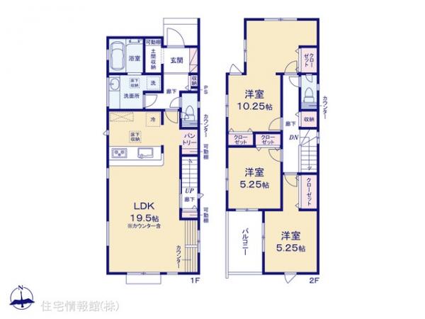 新築戸建 埼玉県ふじみ野市西原１丁目2-1 東武東上線上福岡駅 4,480万円