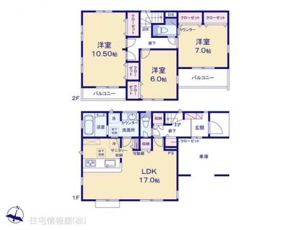 新築戸建 埼玉県ふじみ野市西原１丁目2-1 東武東上線上福岡駅 4,580万円