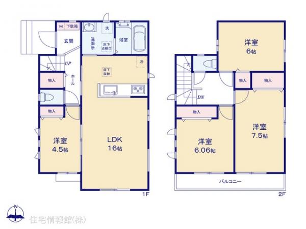 新築戸建 千葉県松戸市松飛台118-23 京成松戸線元山駅 3,990万円