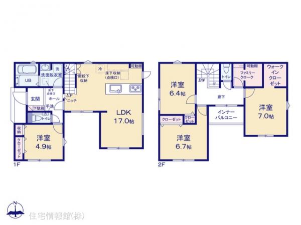 新築戸建 神奈川県横浜市栄区桂台中12-13 JR東海道本線(東京〜熱海)大船駅 6,580万円