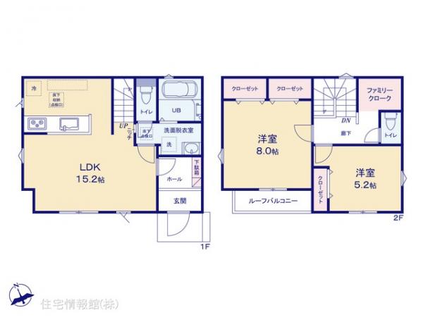 新築戸建 神奈川県足柄上郡松田町松田惣領1566-3 小田急線新松田駅 2,380万円