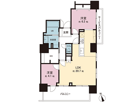 中古マンション 府中市緑町１丁目 京王線府中駅 8,280万円