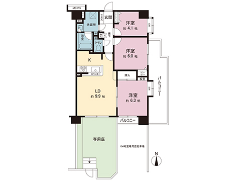 中古マンション 相模原市緑区西橋本１丁目 京王相模原線橋本駅 3,280万円