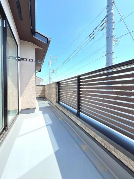 さいたま市北区盆栽町 戸建 バルコニー