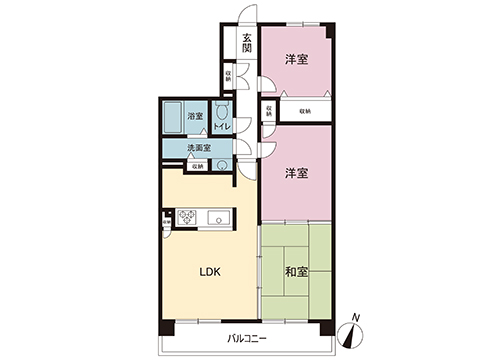 中古マンション 相模原市緑区東橋本２丁目 JR横浜線橋本駅 2,480万円