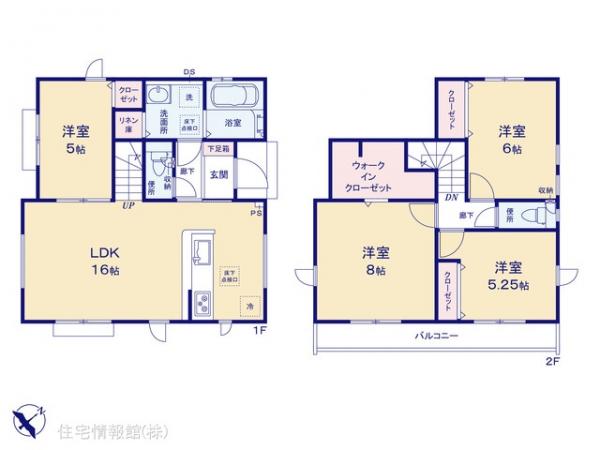 新築戸建 埼玉県狭山市笹井２丁目6 西武新宿線狭山市駅 3,080万円