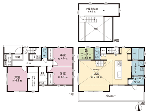 中古戸建 伊勢原市串橋 小田急線鶴巻温泉駅 3,480万円