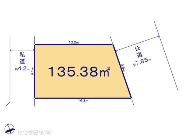 土地 埼玉県鶴ヶ島市大字藤金708 東武東上線若葉駅 1,680万円