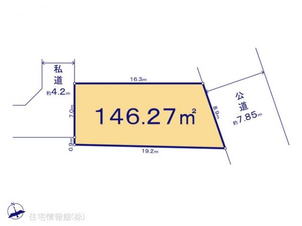 土地 埼玉県鶴ヶ島市大字藤金708 東武東上線若葉駅 1,680万円