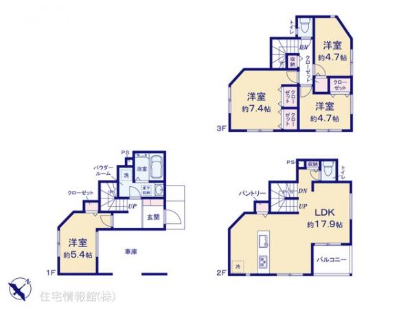 新築戸建 神奈川県横浜市金沢区六浦南２丁目15-19 京急逗子線六浦駅 4,780万円