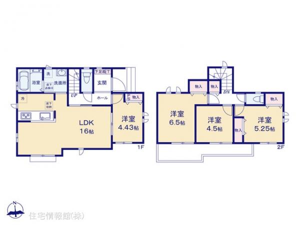 新築戸建 東京都府中市日新町３丁目5-1 JR南武線西府駅 5,390万円