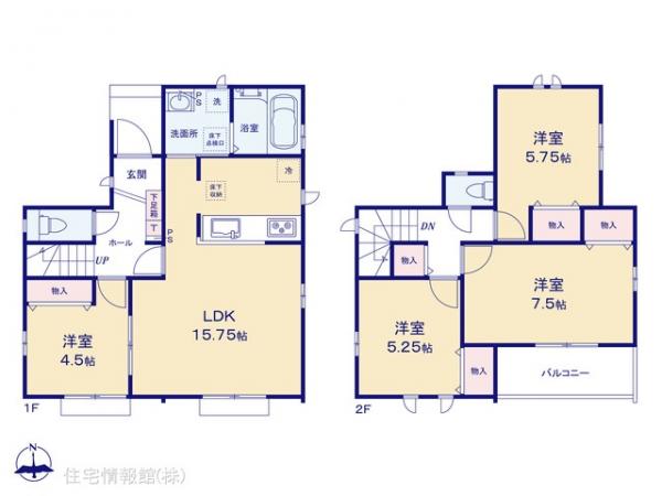 新築戸建 東京都府中市日新町３丁目5-1 JR南武線西府駅 5,590万円