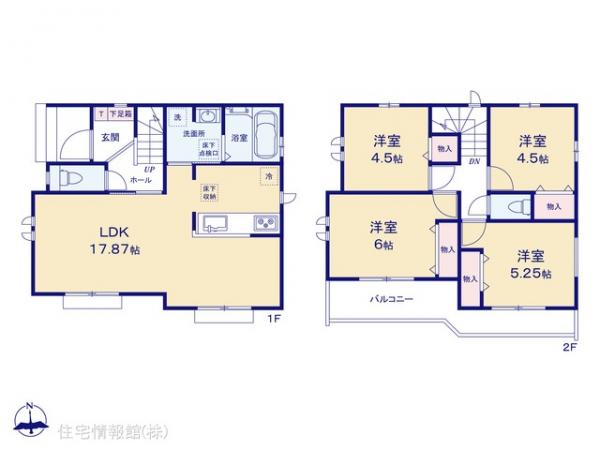 新築戸建 東京都府中市日新町３丁目5-1 JR南武線西府駅 5,350万円
